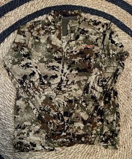 Sitka Subalpine Lightweight Merino Core Half Zip Top-L