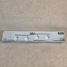 GS Chromed Effect Track Lighting Kitchen Ceiling Light Fixtures Halogen Lights