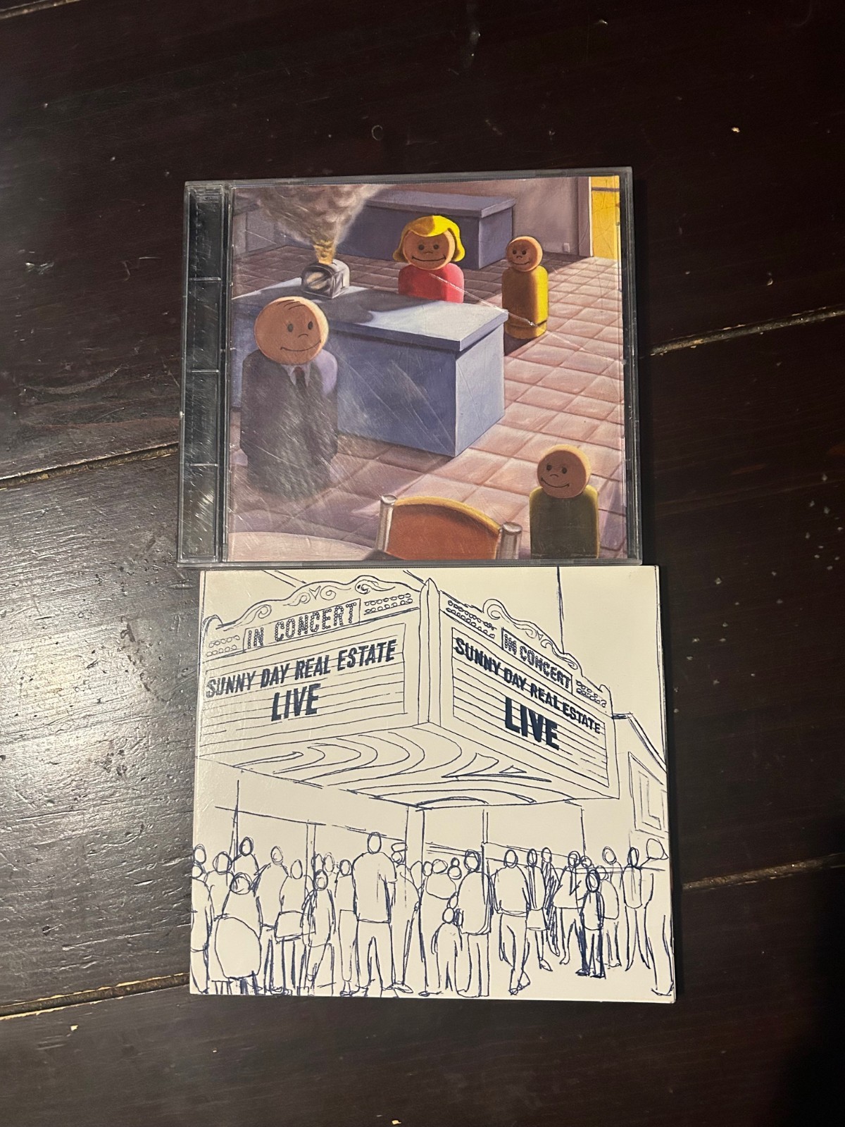 SUNNY DAY REAL ESTATE - DIARY CD 1993 Original Pressing & Live 1999 Lot (2) EX