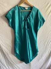 Intimate moods Vintage Silky Nightgown Teal
