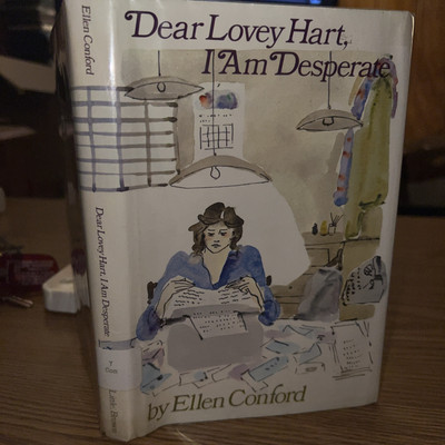 Dear Lovey Hart, I Am Desperate by Ellen Conford 1975 1st Ed Ex Library