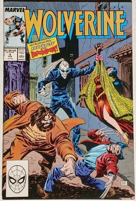 WOLVERINE #4 VG/FN Signed 3X Chris Claremont/John Buscema/Al Williamson 1989