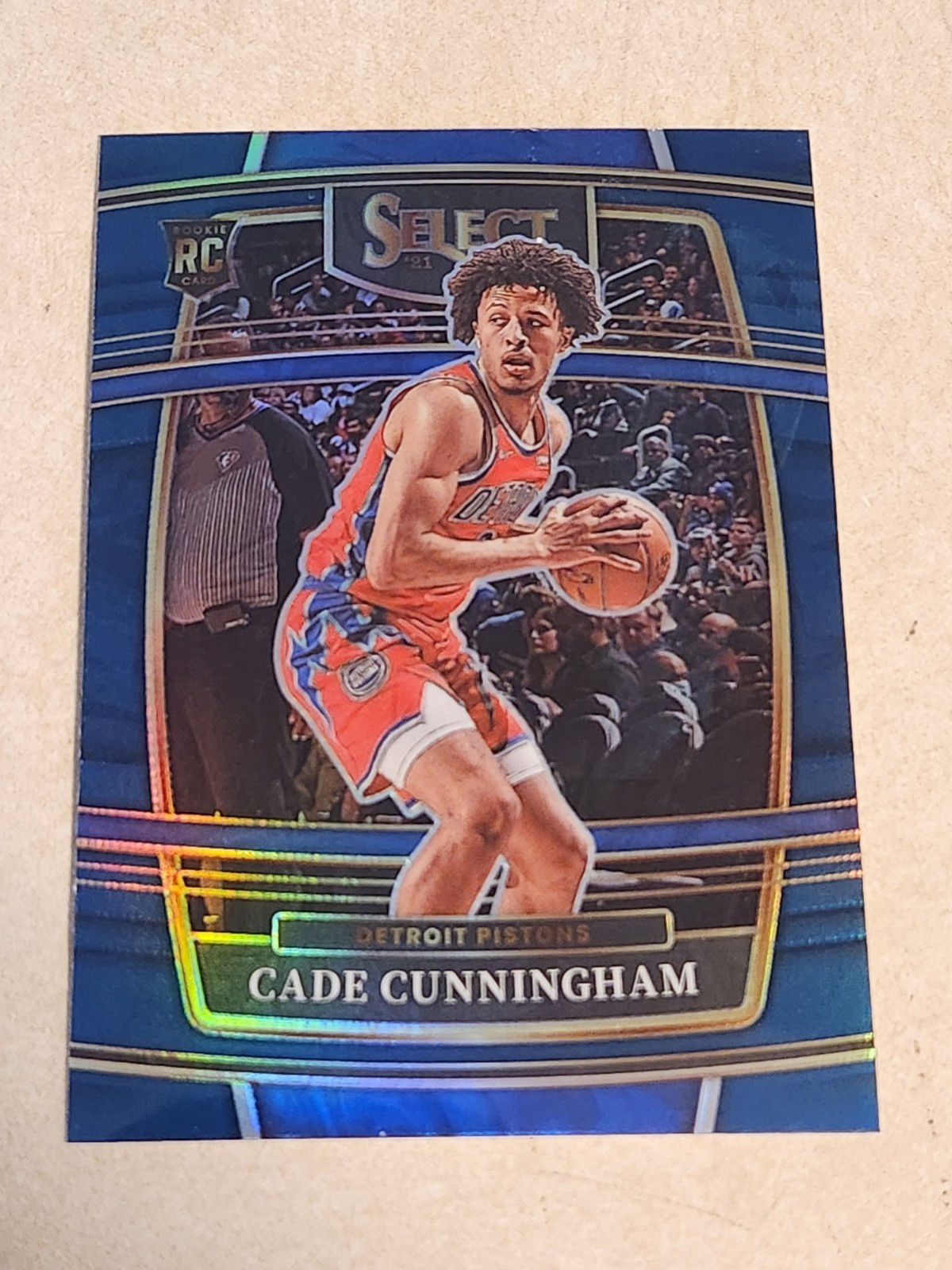 2021-22 SELECT CADE CUNNINGHAM RC #11 SILVER SP DETROIT PISTONS NICE LOOK!