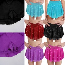 Kids Girls Skirts Sports Dress Tennis Dancewear Golf Costume Competition Dance