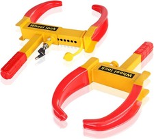 Heavy Duty Wheel Clamp Lock Car Van Trailer Caravan Anti Theft Security Claw