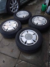 2009 HONDA CIVIC HYBRID 15 INCH ALLOY WHEELS WITH TYRES X4 FULL SET