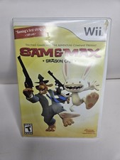 Sam & Max: Season One 1 (Nintendo Wii) CIB COMPLETE