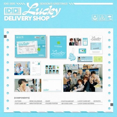 IDID 2026 SEASON'S GREETINGS [LUCKY DELIVERY SHOP] /Full Set+STARSHIP POB SEALED