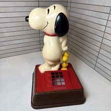 Vintage Snoopy and Woodstock Phone Telephone Model TMBF 8010 1958/1966 Orig Box