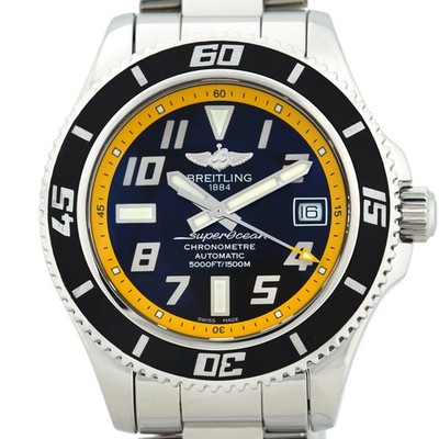 BREITLING Super Ocean 42 A1736402/BA32 A17364 Automatic Black Men Warranty