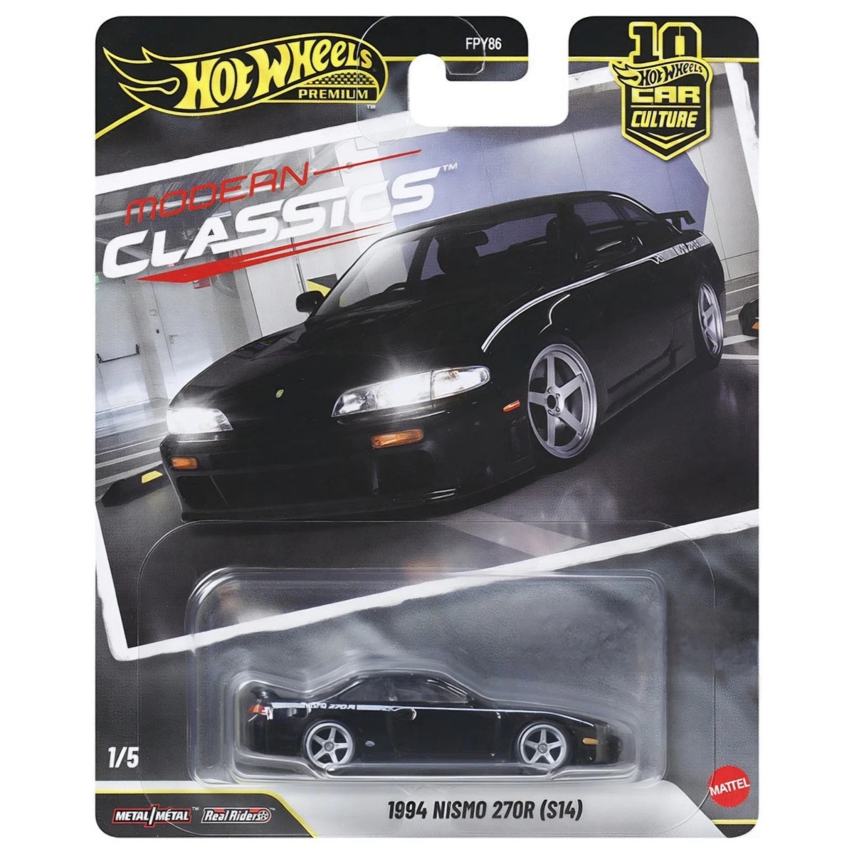 Hot Wheels Premium Car Culture Modern Classics Nissan Silvia 270R