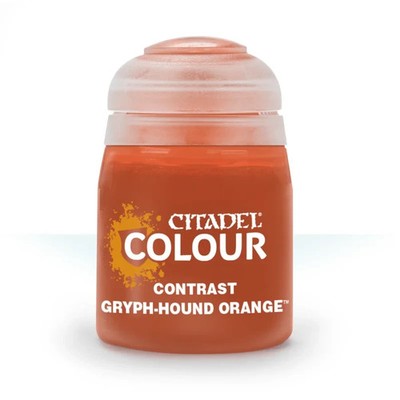 Gryph-hound Orange warhammer citadel colour farbe 18ml Contrast