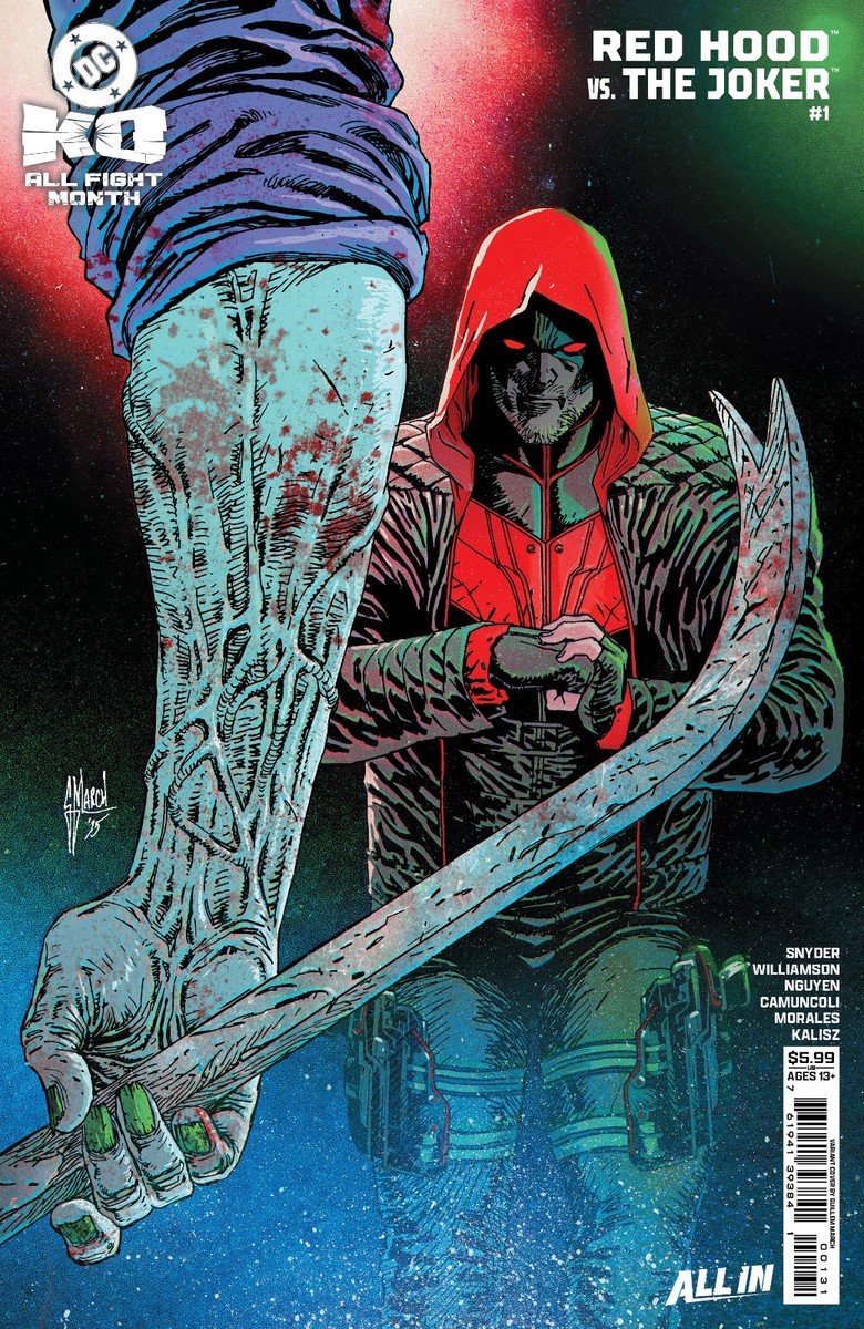 DC KO RED HOOD VS JOKER #1 (GUILLEM MARCH VARIANT)(2025) COMIC