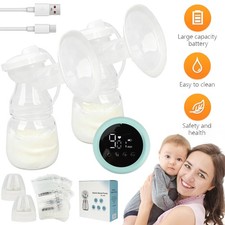 Milchpumpe Elektrische Brustpumpe Doppelmilch...