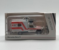 "Schuco 452668600 Mercedes Benz G-Klasse Krankenwagen \"Drk\" Weiss/Orange 1:87"