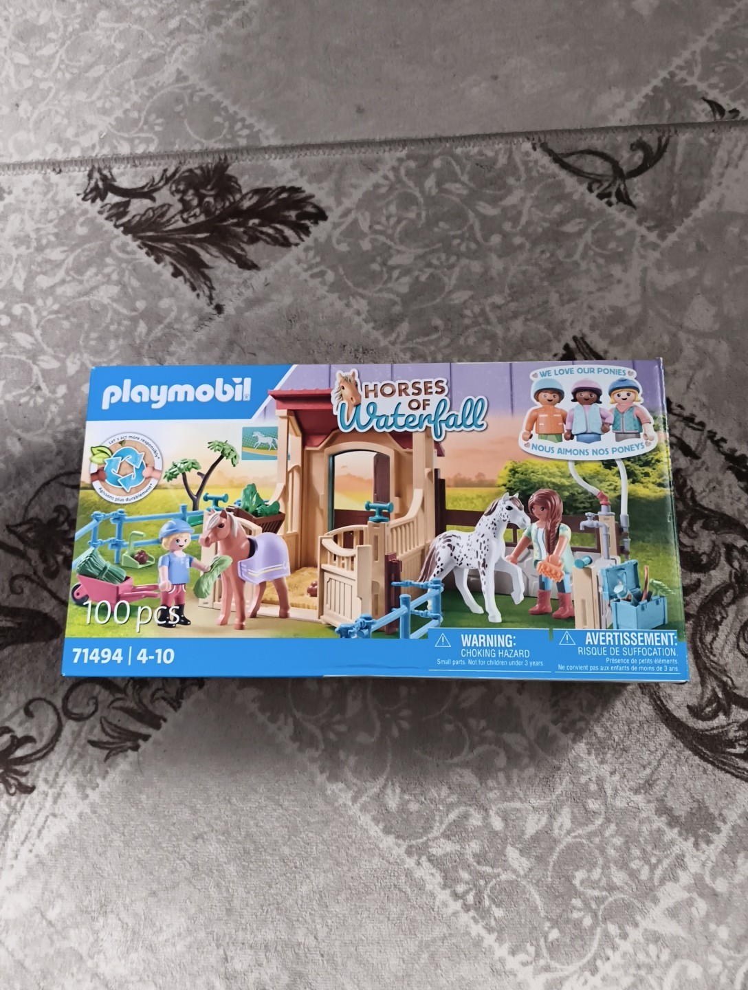 Playmobil Riding Stable Playset - 100 Piece Horse Toy Figure