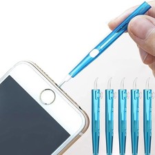 5 Pack Phone Charge Port Cleaning Tool kit, Anti-Clogging Mini Brushes Cleaner f