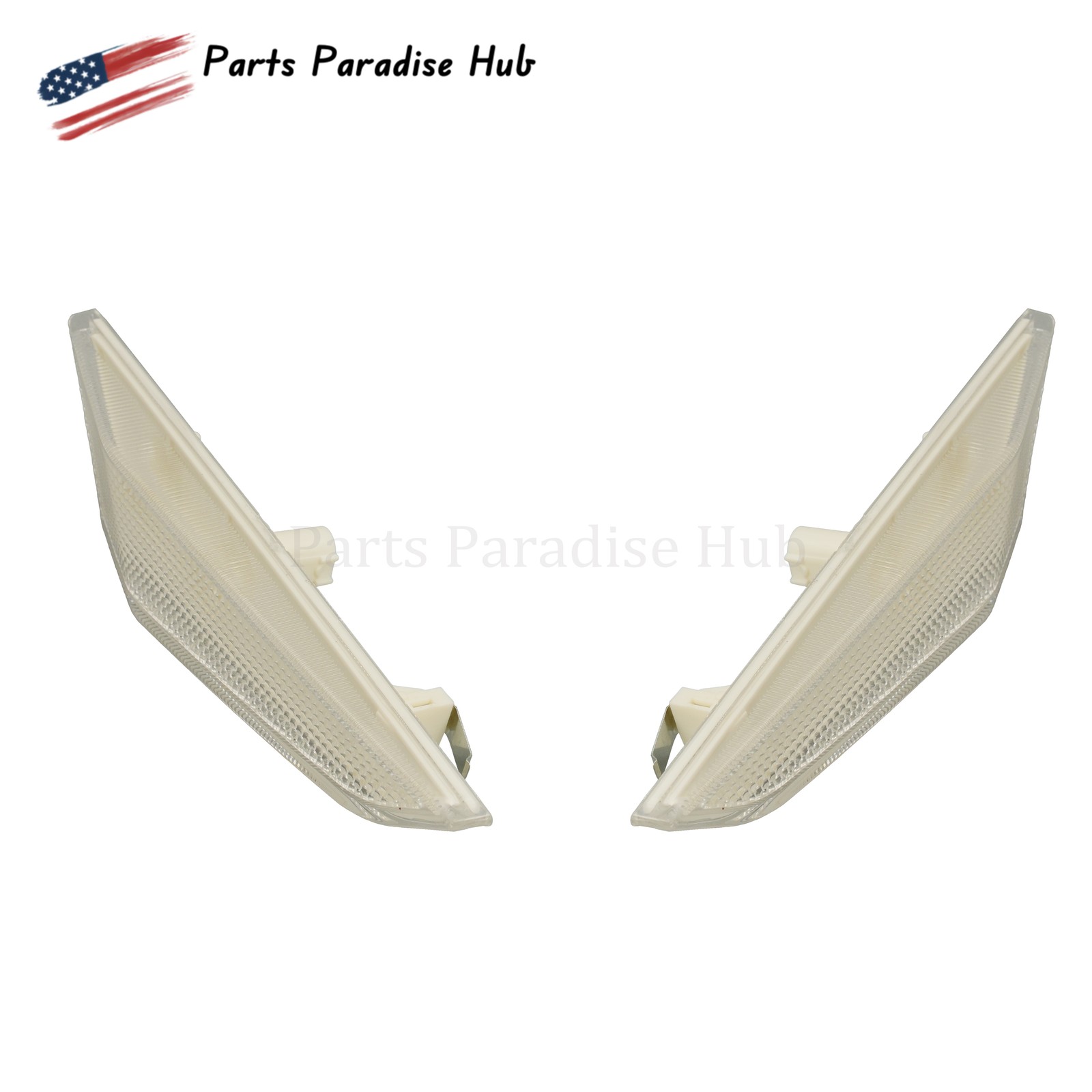 2PCS Rear Side Marker Lamp Light Reflector Lens For Mclaren MP4-12C US
