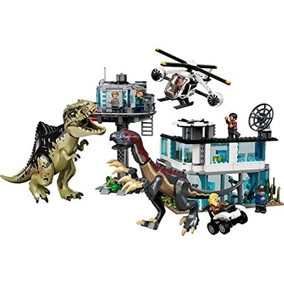 wbsb×human robots GhosTee LEGO Jurassic World: Giganotosaurus & Therizinosaurus Attack