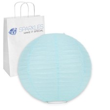 10 pcs 6" inch Chinese Paper Lantern - Light Blue - Wedding Party Event ma