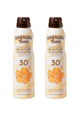 2 Hawaiian Tropic Sunscreen Clear Spray Weightless Hydration SPF 30 (6oz.) 08/27 2.99 per gallon