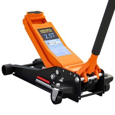 HOMCOM 2.5 Ton Low Profile Floor Jack, 7.5-47 cm Hydraulic Car Trolley Jack
