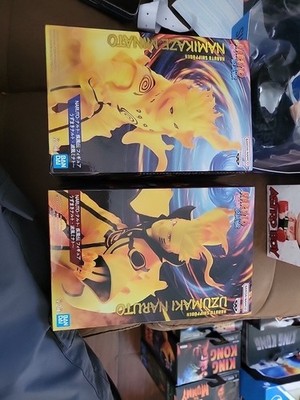 Naruto Shippuden Figures: Uzumaki Naruto and Namikaze Minato - JAPAN, NEW