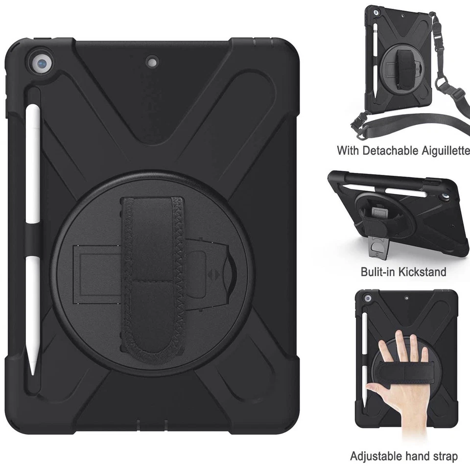 Military Armor Case Shockproof Carrying Cover for iPad Pro 11" 12.9" iPad 10.2'' - Image 3 of 4