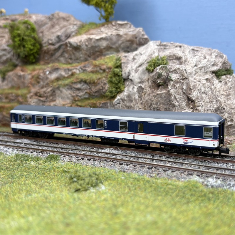 Voiture Bduu 497.2 Minitrix 18488 créez vos rames régionales allemandes