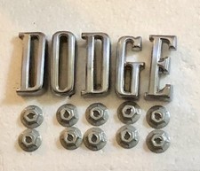 1972 73 74 Challenger Tail Panel Letters