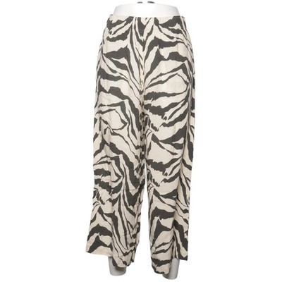 H&M, Hose, Größe: S, Weiß/Schwarz, Viskose, Sonstiges, Damen #wfS
