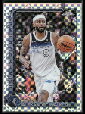2025-26 Topps Chrome #193 Nickeil Alexander-Walker X-Fractor