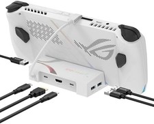 Asus ROG Ally Docking Station 6-Port USB-C 4K HDMI USB PD Compact Gaming