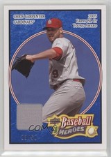 2008 Upper Deck Baseball Heroes Navy Blue Memorabilia 23/50 Chris Carpenter 1o3