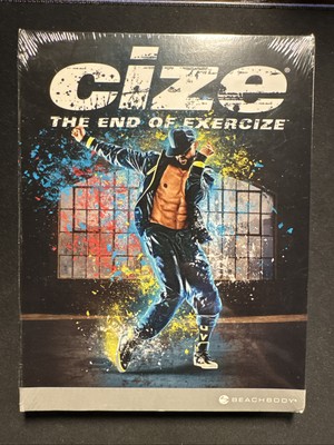 CIZE The End of Exercize Shaun T Dance Workout Fitness 3 Disc DVD Set Books NEW