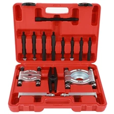 Wheel Hub Axle Puller Set 5 Ton Capacity with 2" and 3" Jaws Bearing Splitter