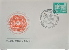 KV)1979 EAST GERMANY, PHILATELIC COMMEMORATIVE COVER FOR THE 30TH ANNIVERSARY OF