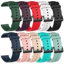 10 Silicone Bands 20MM Replacement Straps for Amazfit Bip 3, GTR Mini, GTS 2/3/4