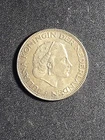 1960 Netherlands 2-1/2 Gulden SILVER (0.720 fine, 0.3472 oz ASW)  AU   stk#p78