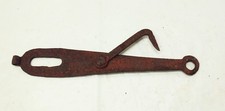 De colección Antiguo Herrero Antiguo Forjado Hecho Hierro Forjado Granero Puerta Puerta Correa Bisagra