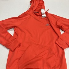 Adidas Hoodie Sweatshirt Mens Small Bright Red COLD.RDY Training IW8393 Pullover