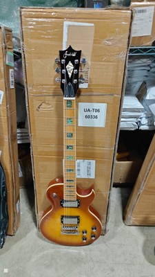 6 String US Warehouse Fast Shipping Open Box Electric Guitar Flame Maple Top 336