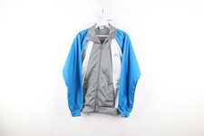 Vintage 90s Puma Mens Small Spell Out Color Block Full Zip Soccer Track Jacket