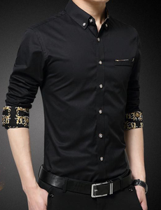 camisas coreanas para hombre