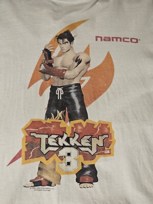 Vintage Tekken 3 Namco Promo Tee Shirt XL | eBay