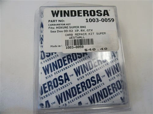 KIT CARBURADOR WINDEROSA 1003-0059 BARCO MARINO Foto 2 de 2