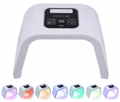 7-Color LED Light Therapy PDT Anti-aging Facial Skin Rejuvenation Machine (bf)