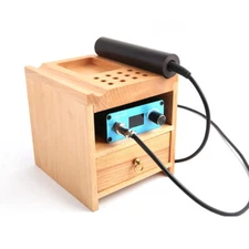 Leather Craft Beech Storage Tool stand Organiser for Iron Edge Carving Holder