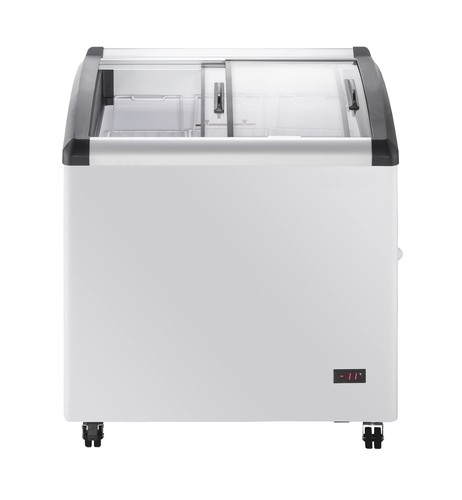 DUURA DDFC8 Commercial Mobile Ice Cream Display Chest Freezer Sub Zero Temp C... - Picture 2 of 6