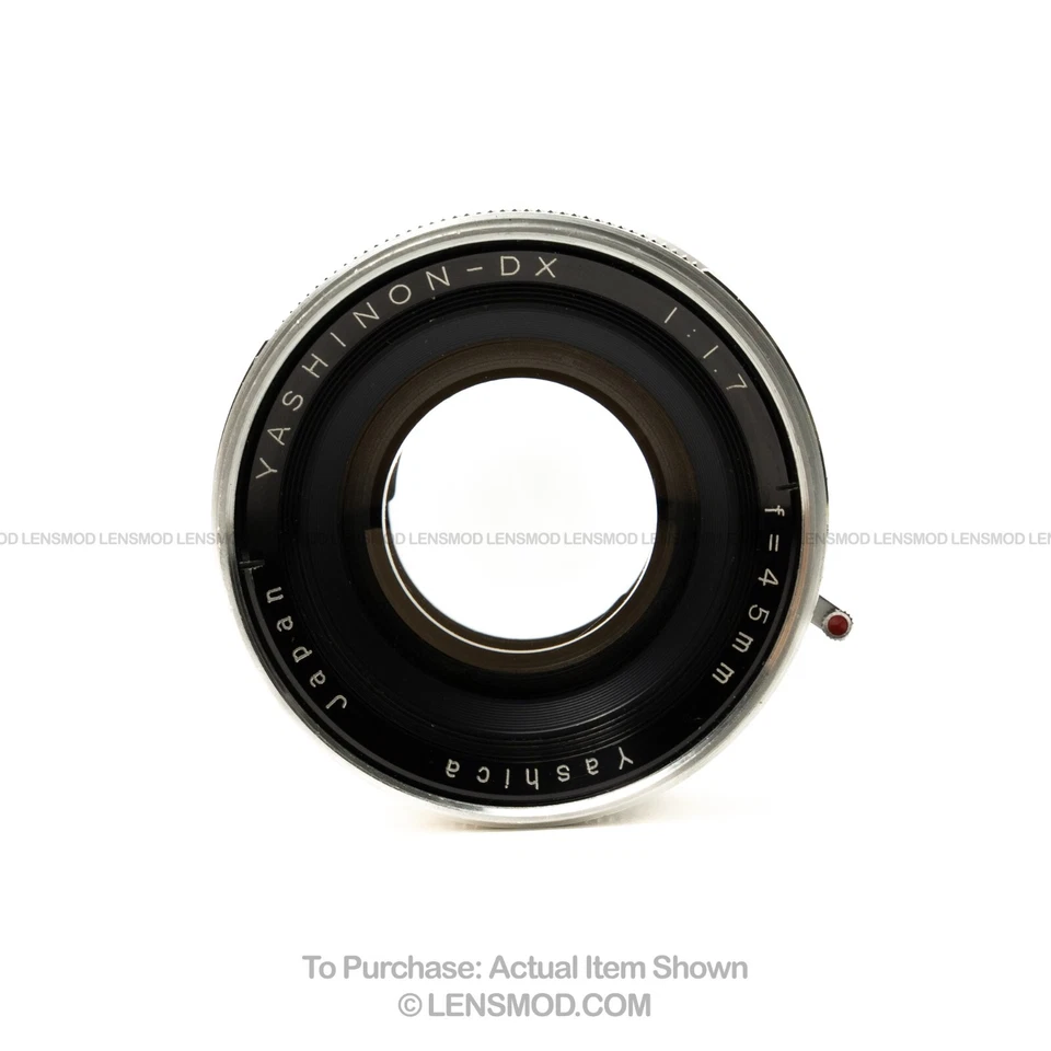Yashica Electro 35 GS Yashinon 45mm F1.7 Classic Lens for Fujifilm X & Nikon Z - Image 4 of 4